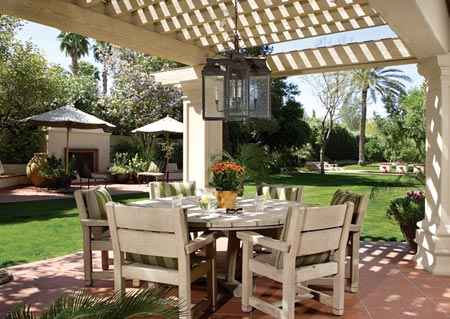 Plan for a patio or garden room