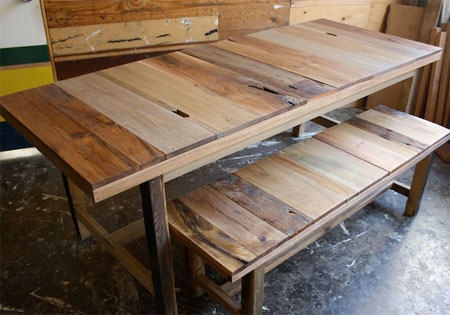 Reclaimed timber designer furniture 