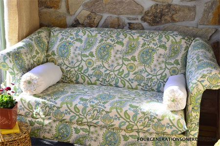 repair or recover upholstered sofa