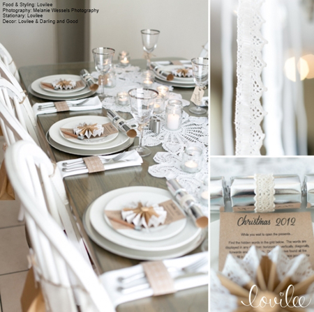 French vintage table setting