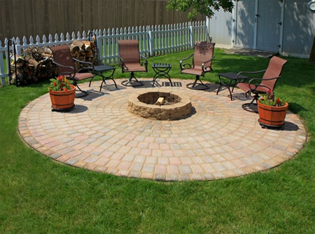 Build a firepit ring