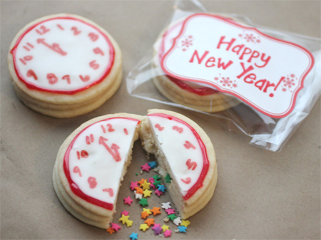 New Year's Eve cookie surprise