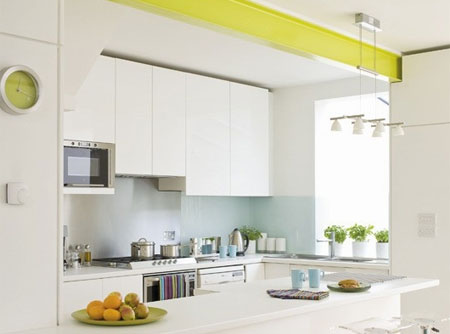 Adding pops of colour to a kitchen