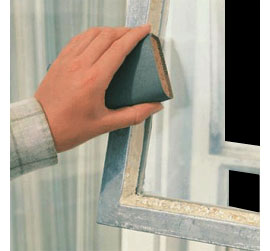 Painting steel window frames 