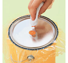 How to store leftover paint