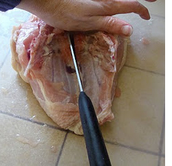 how to cut up a chicken 