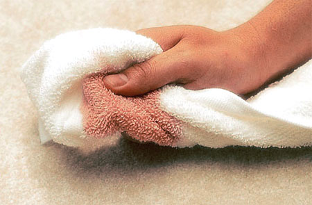 clean carpet stains