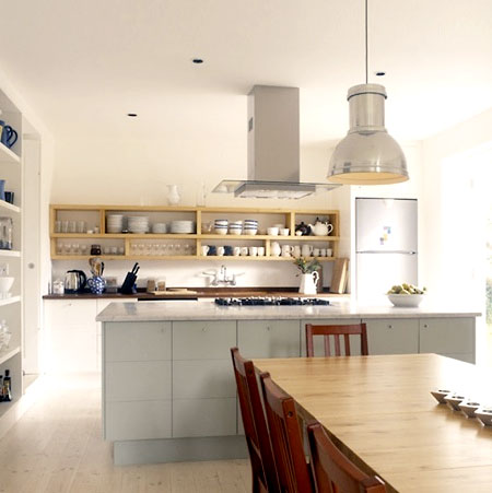 Shelving ideas for a kitchen