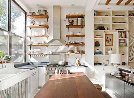 Shelving ideas for a kitchen
