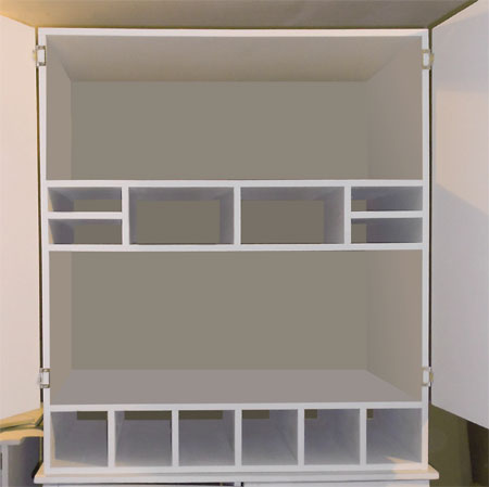 laundry plan modern diy cabinet