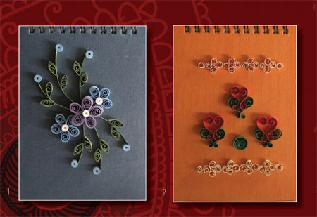 ways to craft with paper quilling