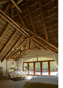 thatch roof interior