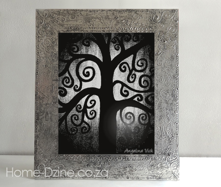 faux pewter picture frame