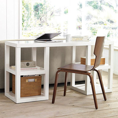 practical stylish elegant DIY furniture for home office desks white