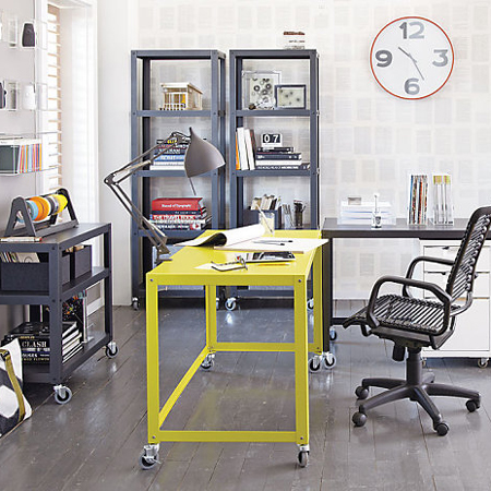 practical stylish elegant DIY furniture for home office desks painted