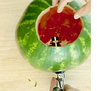 Watermelon drinks cooler 