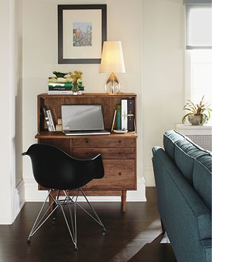 Create a functional home office anywhere in your home 
