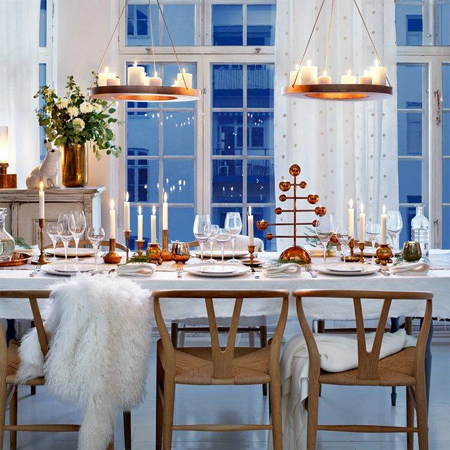 Decorate the Christmas dining table decor for christmas table gorgeous scandanavian festive table