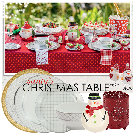 Decorate the Christmas dining table decor for christmas table 