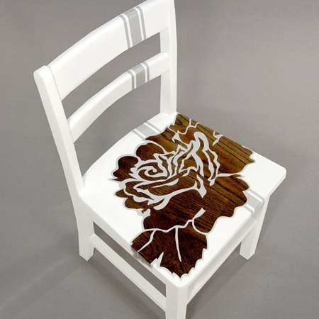 upcycle furniture with vinyl contact paper