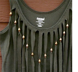Make a fringed top in 15-minutes 