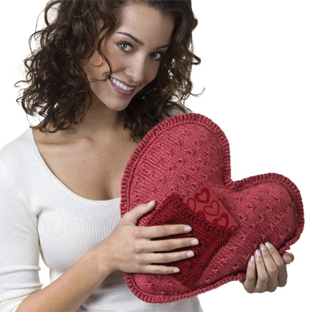 ideas Valentine's day crafts cushion
