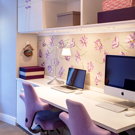 DIY modern furniture for home office scandi scandinavian style countertop