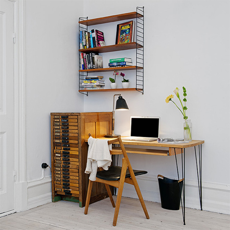 DIY modern furniture for home office scandi scandinavian style reclaimed