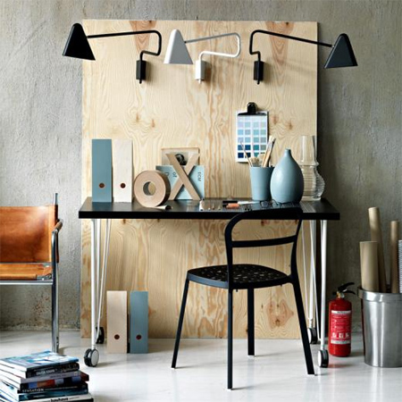 DIY modern furniture for home office scandi scandinavian style