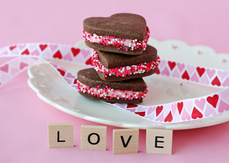 Valentine's Day cookies 