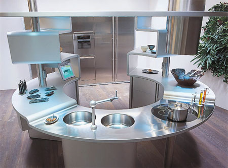 Circular kitchen designs 