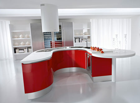 Circular kitchen designs 