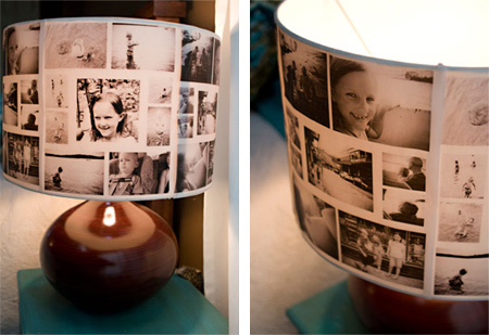 kara pasley lamp light shade photo collage
