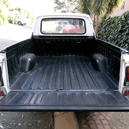 bakkie truck bed rust oleum liner epoxy rubber paint