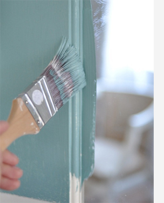 paint French doors