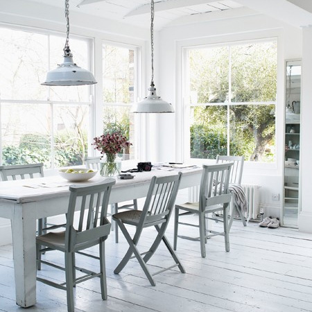Find space for dining in the kitchen