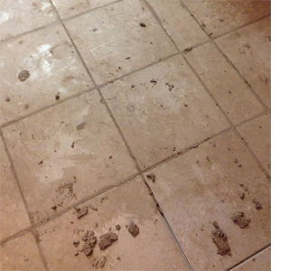How to tile a kitchen floor apply grout