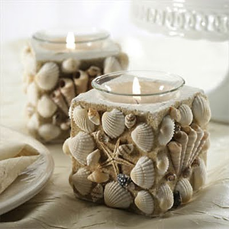 Crafts with seashells 