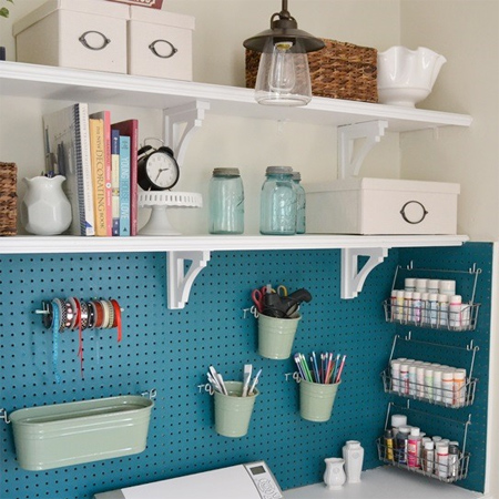 Organize your craft or hobby space 