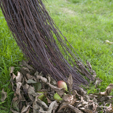 Eco-friendly garden crafts besom broom or brush