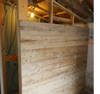 Build a timber interior wall 