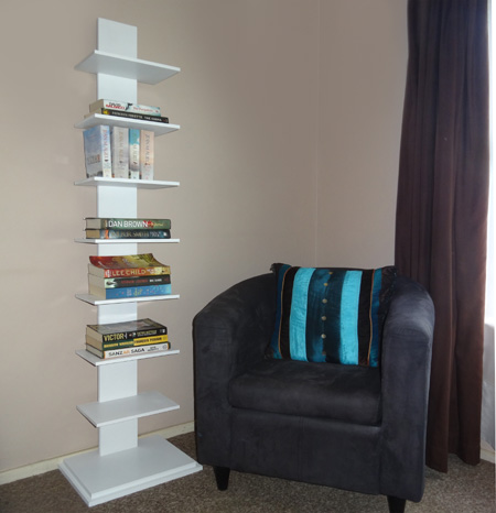 Make a bookcase tower or open shelf bookcase bookshelf unit