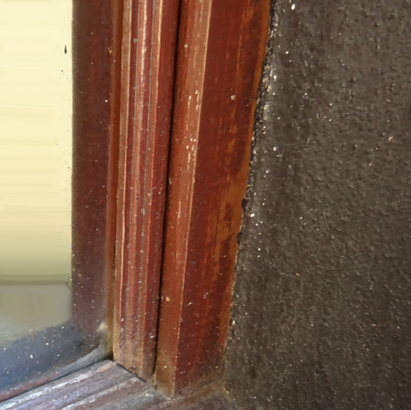 fill gaps around wood windows