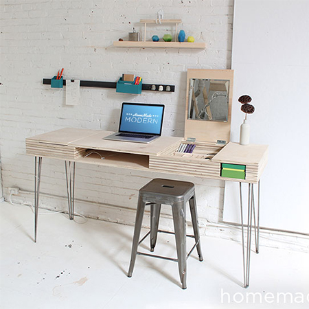 modern desk you can make