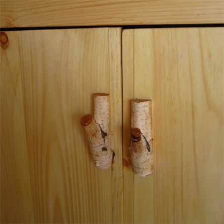 birch branch cabinet door handles