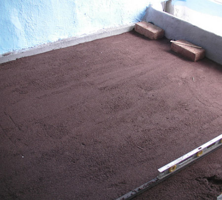 DIY clay brick flooring for a home 