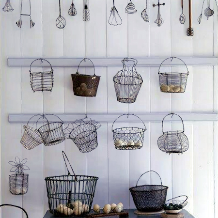 Crafty ideas to use wire for home decor projects wire baskets