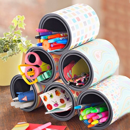 Best recycled can ideas storage