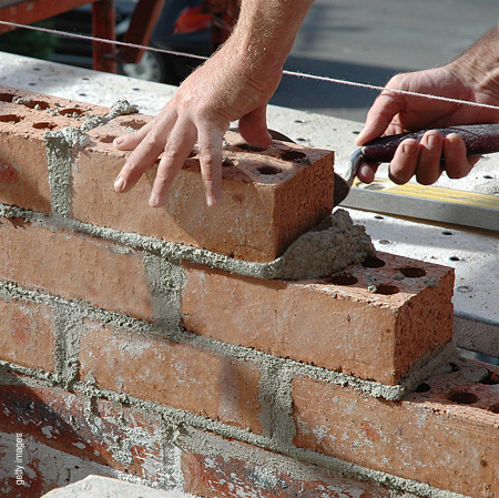 Basic bricklaying skills 