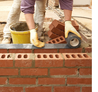 Basic bricklaying skills dpc damp proofing course